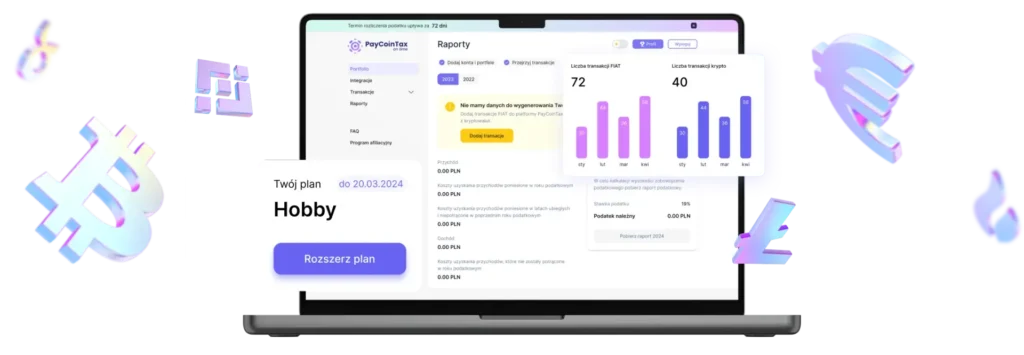 paycointax - dashboard